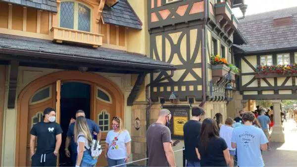 Peter Pan Flight queue extended though Columbia Harbor House