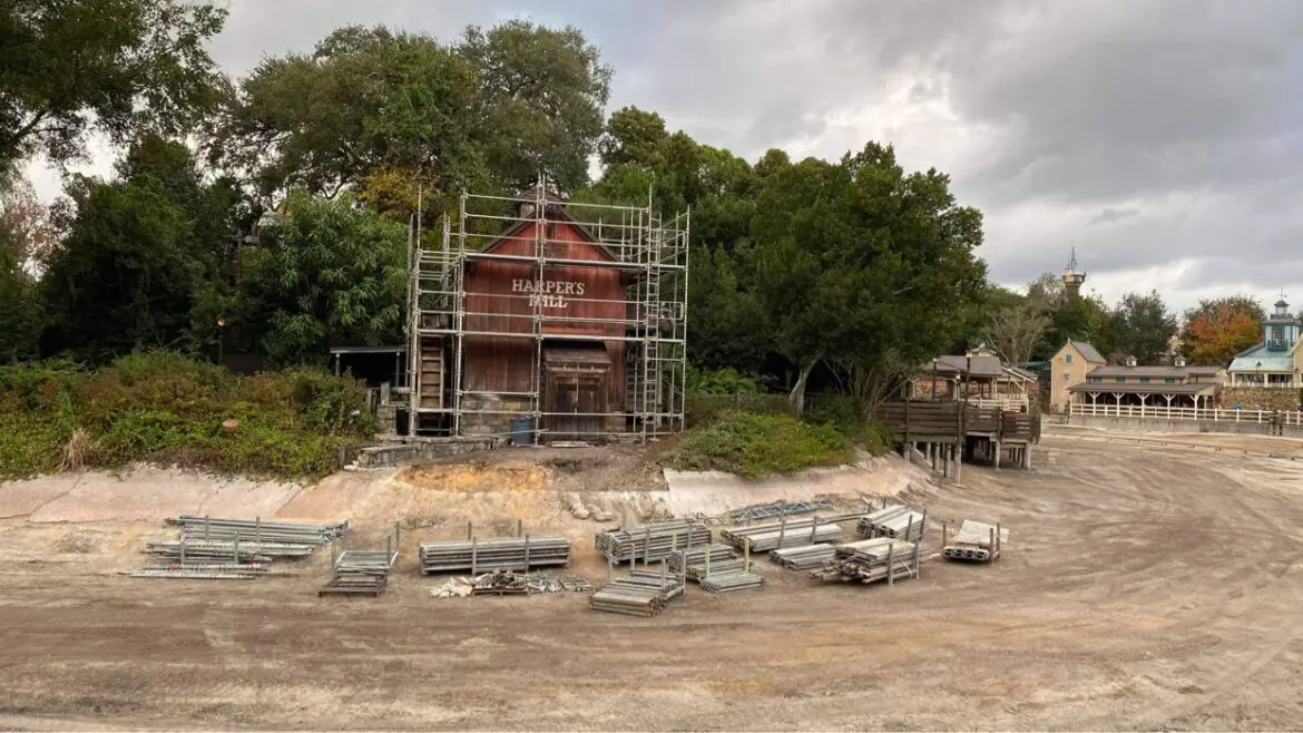 Rivers of America in the Magic Kingdom Construction Update