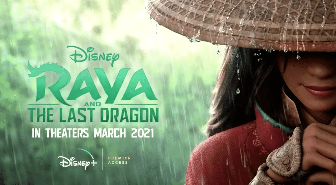 Raya and the Last Dragon coming to Theaters and Disney+ at the same time