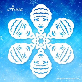 Frozen 2 Anna's Gingerbread Snowflake - Drop of Disney