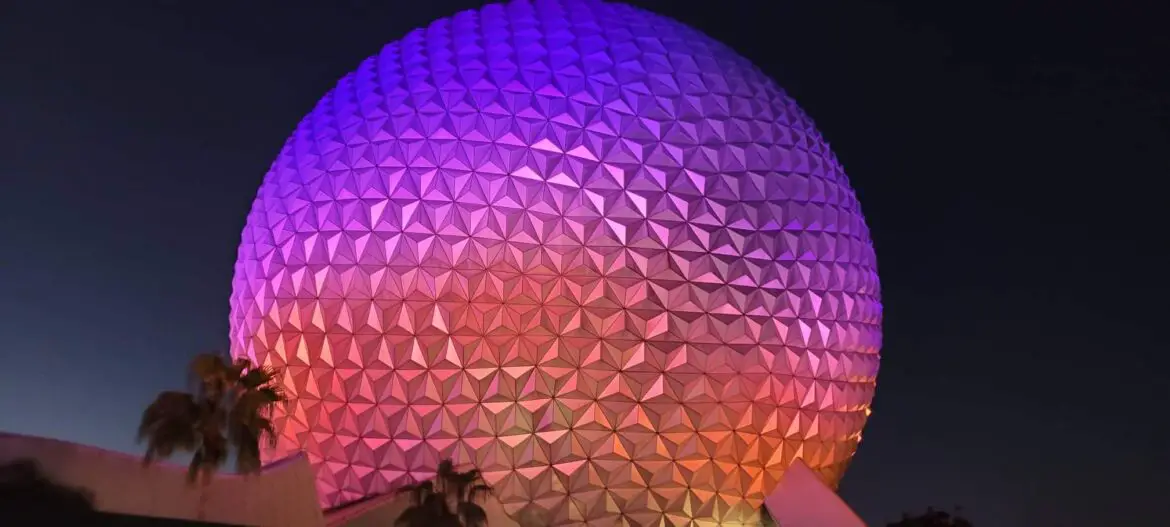 Permits filed for Spaceship Earth lighting