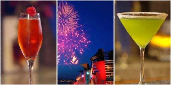 disney cruise line new years eve cocktails