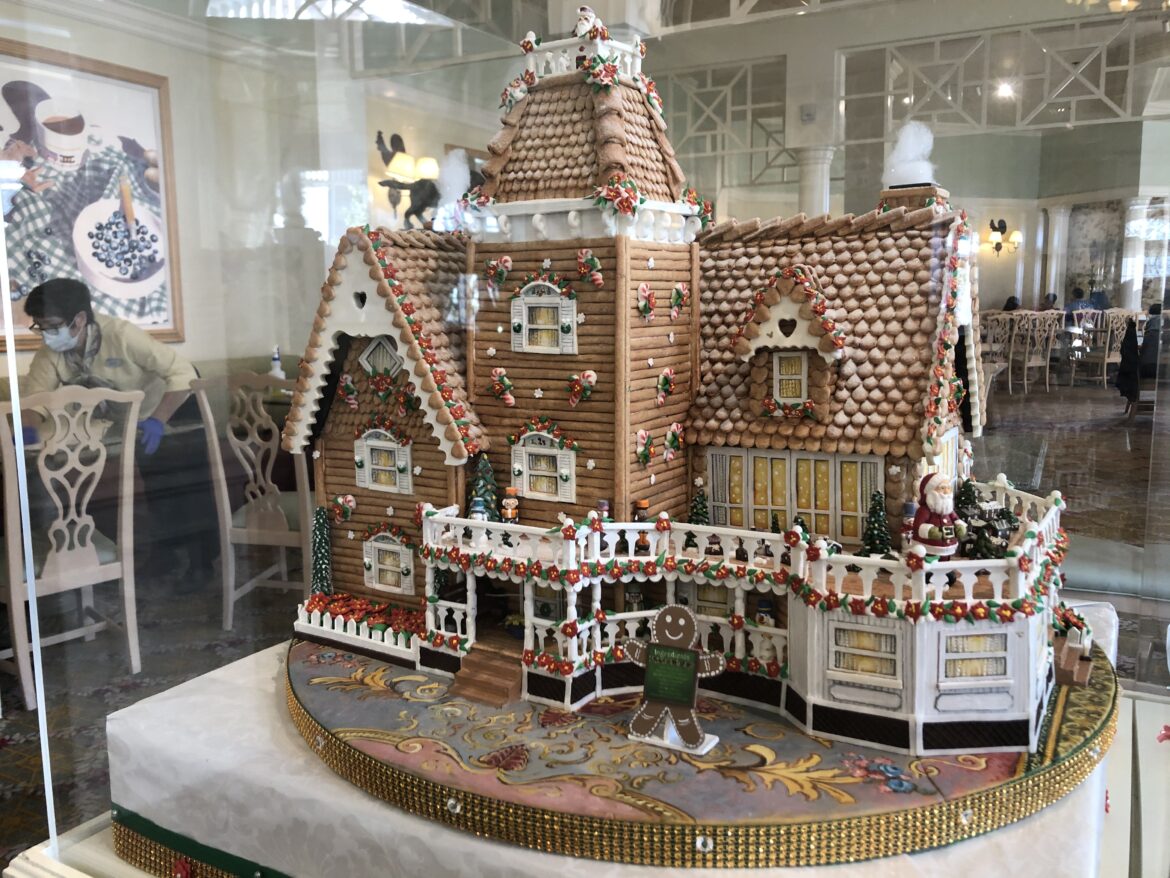 The Grand Floridian Gingerbread House Has Arrived! Sort of…