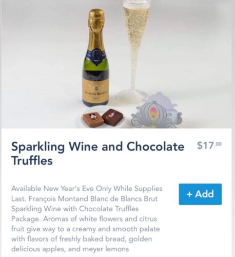 New Year’s Eve Wine & Truffles Package Available at Disney World Hotels