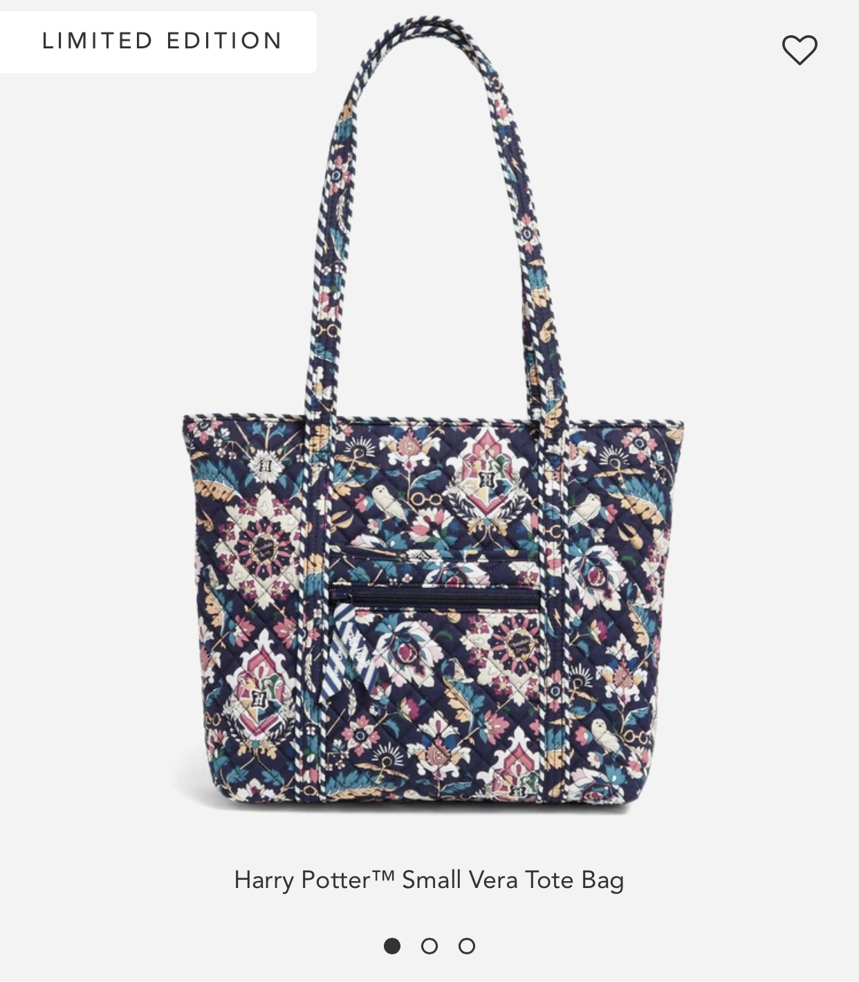 harry potter vera bradley tote