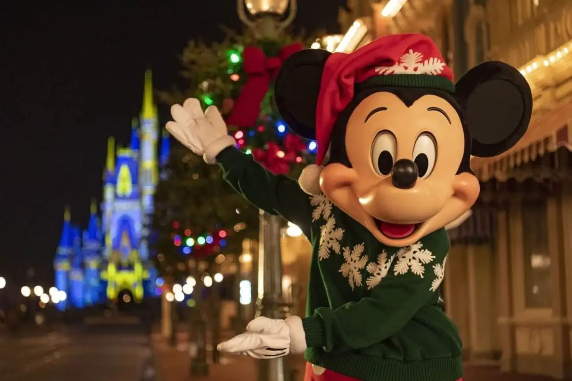 When does Disney World take down their Christmas Decorations?