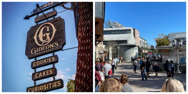 Gideons Bakehouse Disney Springs Line