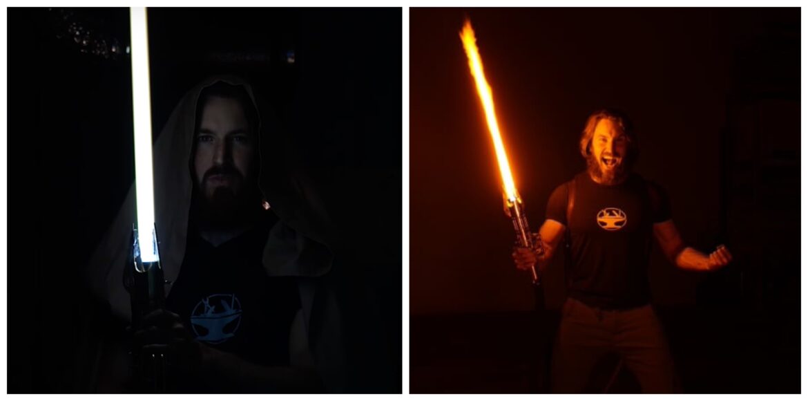 Hacksmith Industries Creates First Retractable Real Life ‘Star Wars’ Lightsaber