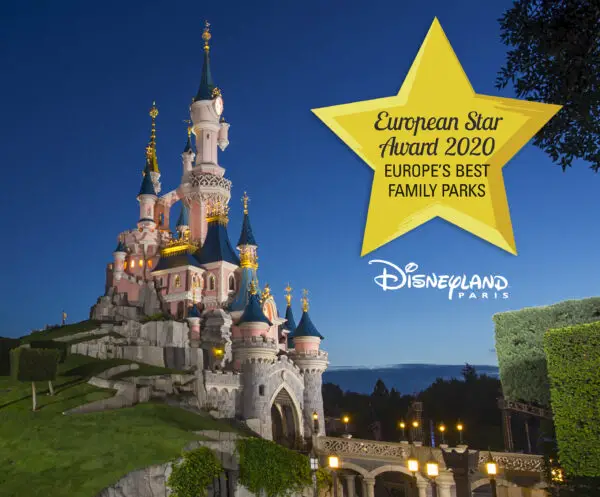 Disneyland Paris wins at the European Stars Award and shortlisted for other Awards