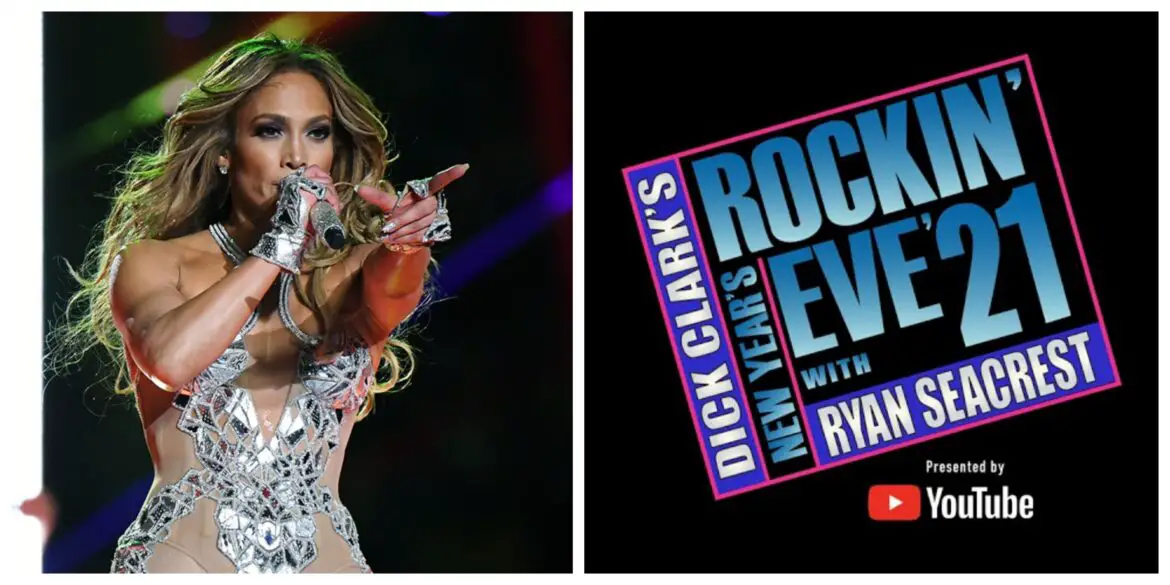 Jennifer Lopez to Headline ‘Dick Clark’s New Year’s Rockin’ Eve with Ryan Seacrest 2021