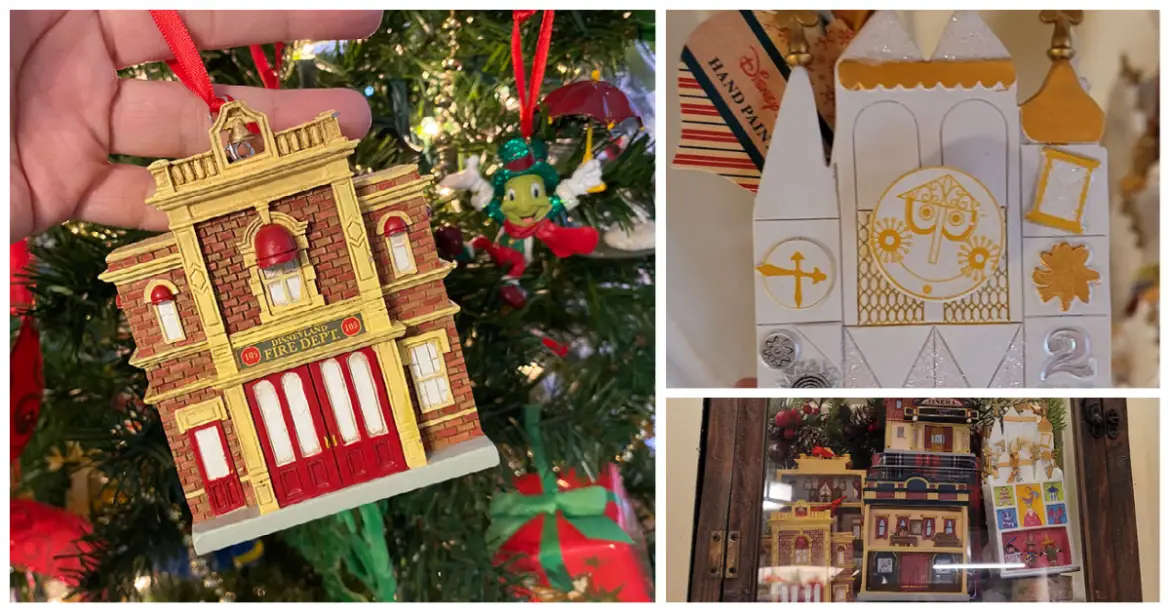 These Disney Attraction Ornaments Are Also Detailed Dioramas