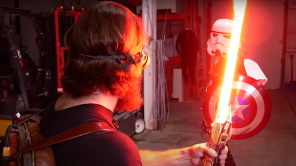 Hacksmith Industries Creates First Retractable Real Life 'Star Wars' Lightsaber