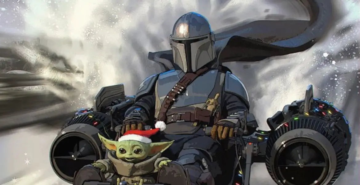 Lucasfilm 2020 Holiday Card Features The Mandalorian and Grogu and it is ADORABLE