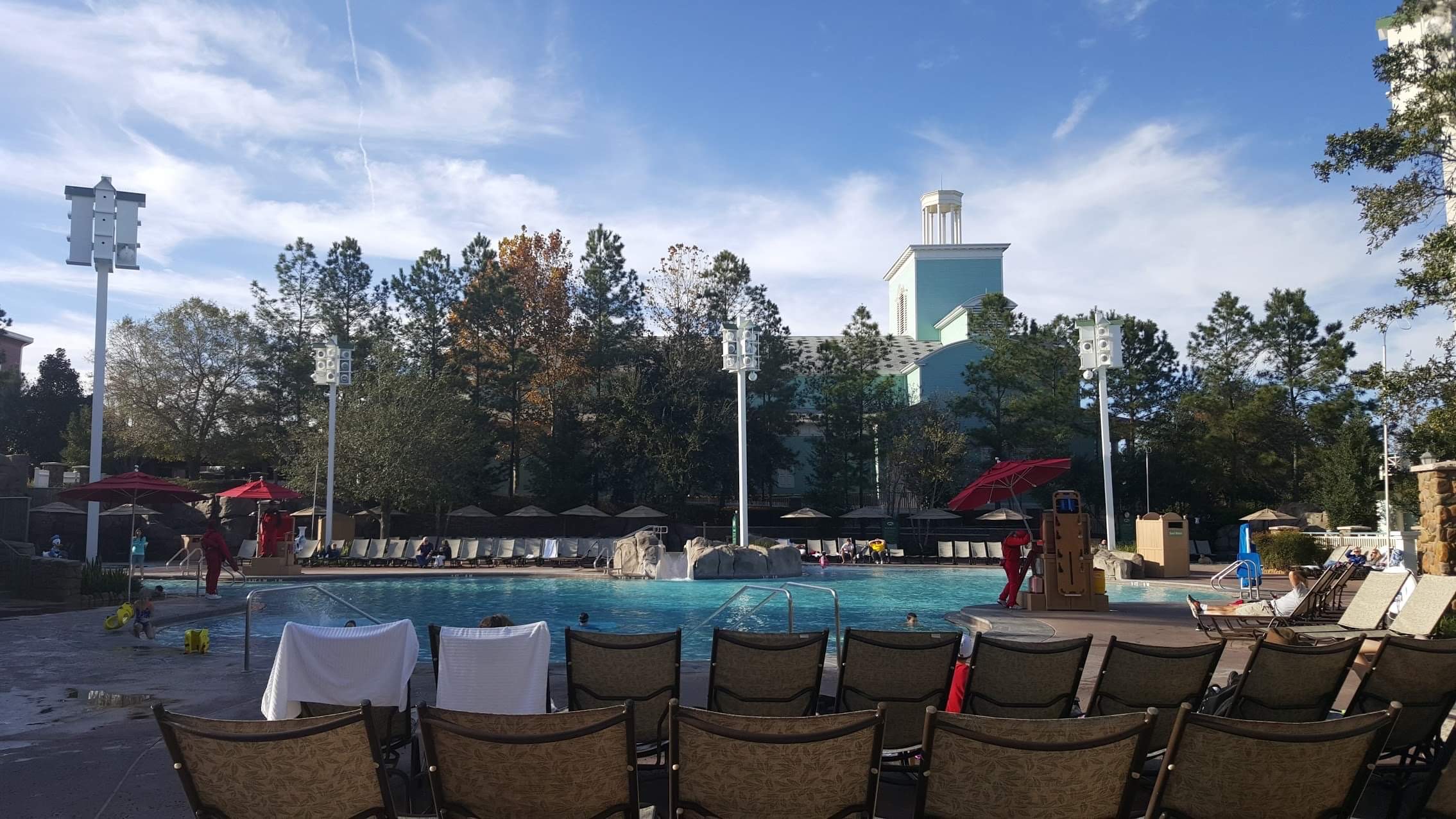 Disneys Saratoga Springs Paddock Pool Waterslide Closed For