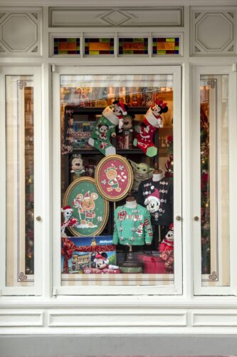 Don't Miss The Holiday Window Displays At The Magic Kingdom