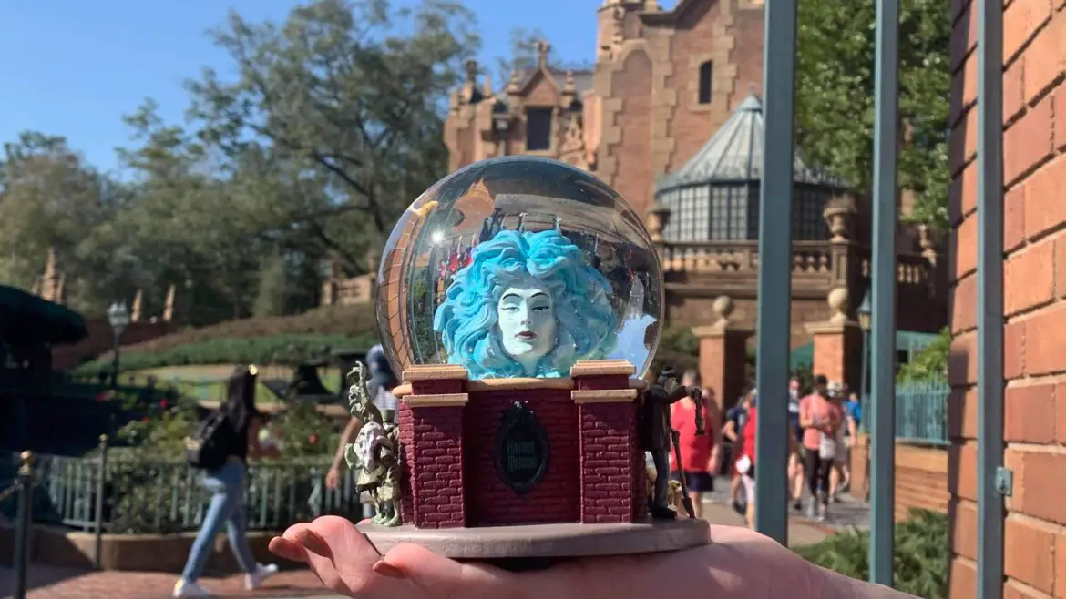 Madame Leota Snow Globe Now Available at Memento Mori in the Magic Kingdom