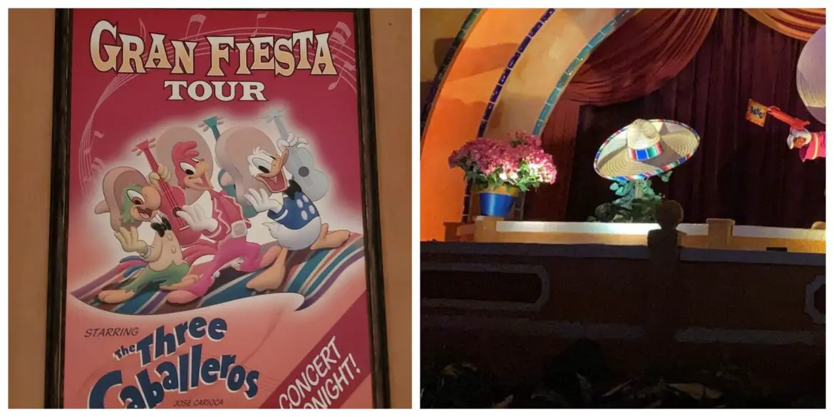 Donald Duck has been replaced by a plant on the Gran Fiesta Tour!