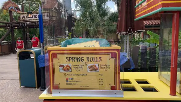 Magic Kingdom's Spring Roll Cart 