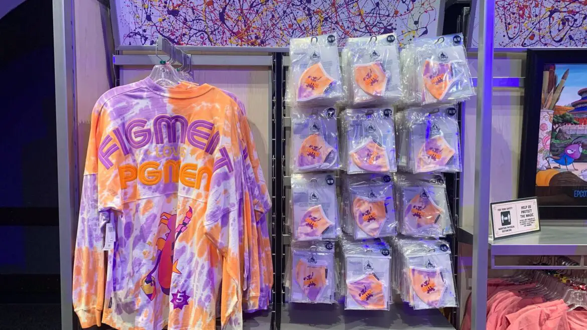 Just arrived – New Festival of the Arts Face Mask matches Figment Spirit Jersey!