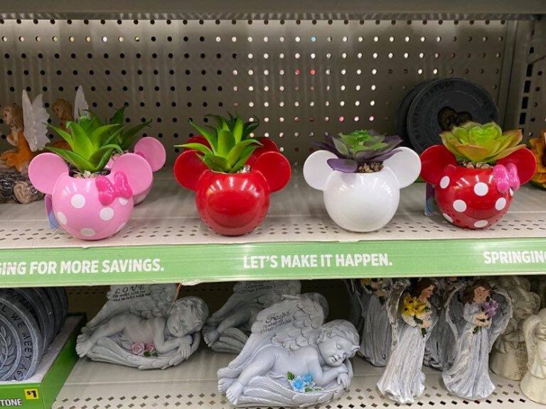 New Disney Garden Decorations Now Available At Dollar General Chip