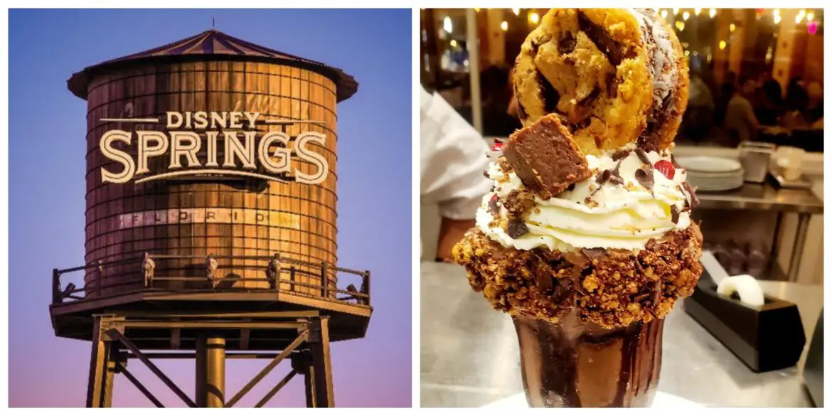 All new Chocolate Chip Cookie Sundae at Wolfgang Pucks!