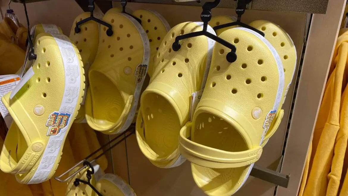 Pineapple Yellow Crocs & Spirit Jersey Spotted at Disney World | Chip ...
