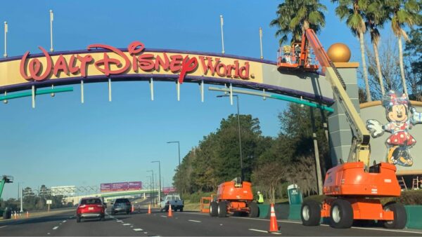 Disney World sign