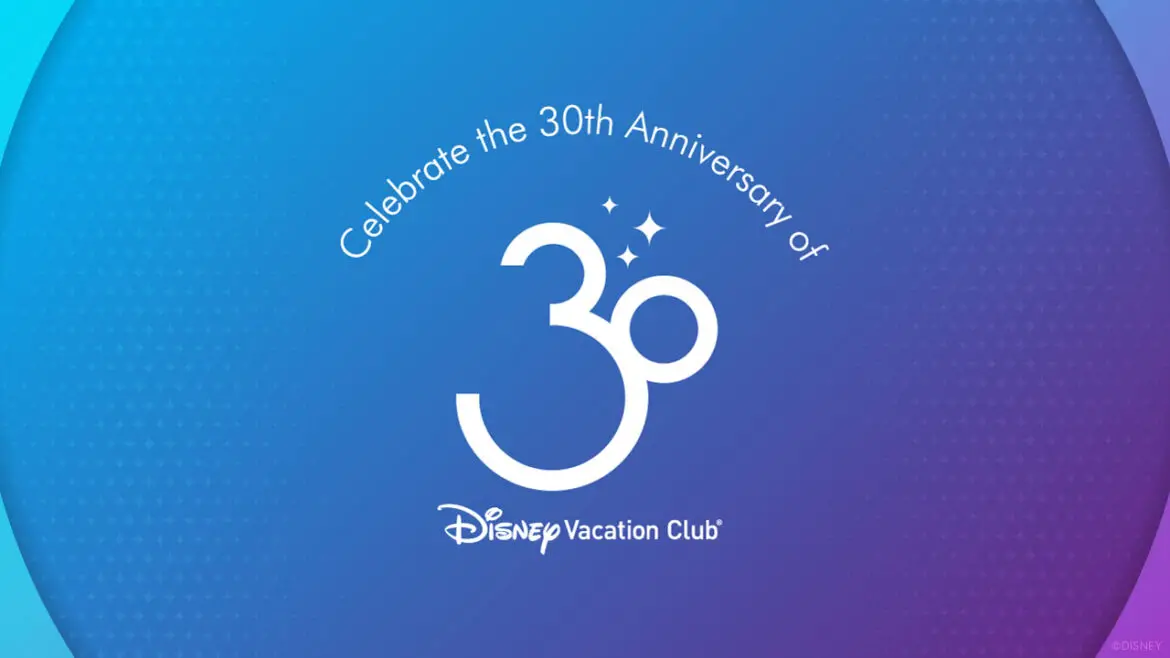Full details for Disney Vacation Club 30th Anniversary Celebration