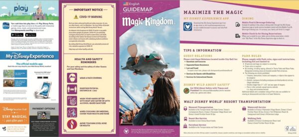 Magic Kingdom Map