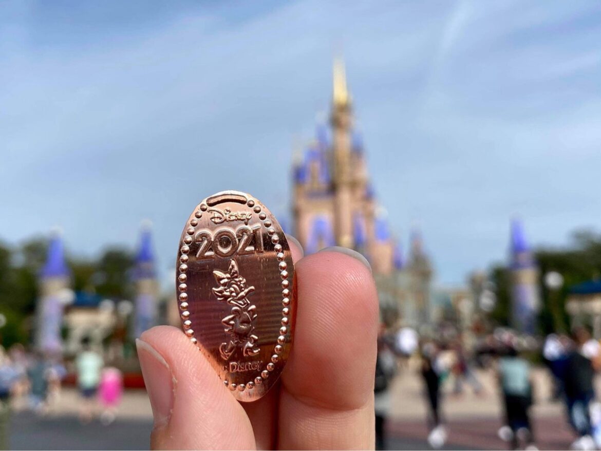 Celebrate the New Year with the 2021 Pressed Pennies now at Disney World