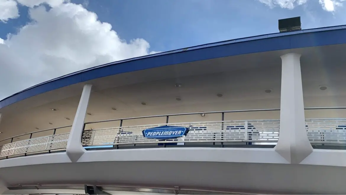 Tomorrowland Transit Authority PeopleMover in the Magic Kingdom is being tested
