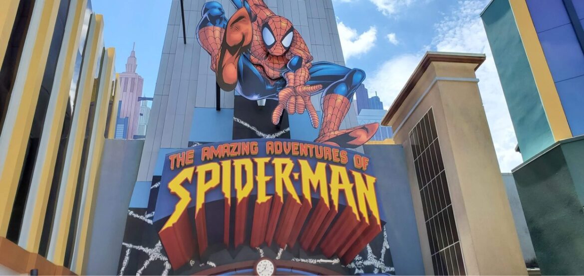 Universal Orlando’s The Amazing Adventures of Spider-Man is Getting an Updated Entrance