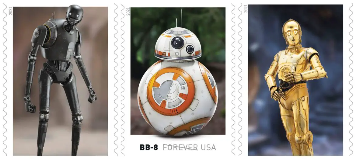 All new Star Wars Stamps devoted to all things Droid!