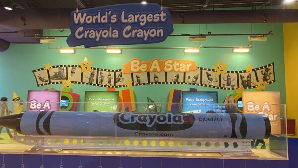 Worlds largest crayon 