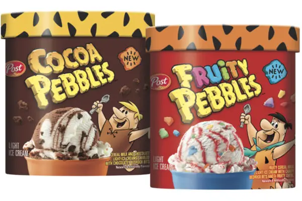 Pebbles Ice Cream Cartons