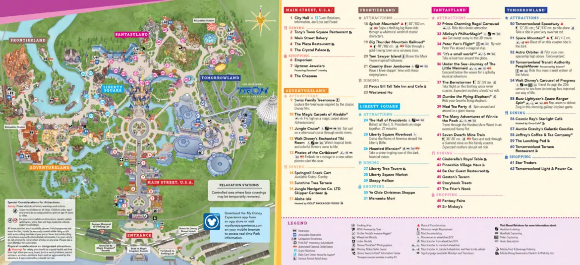 Magic Kingdom Park Map receives an update | Chip and Company