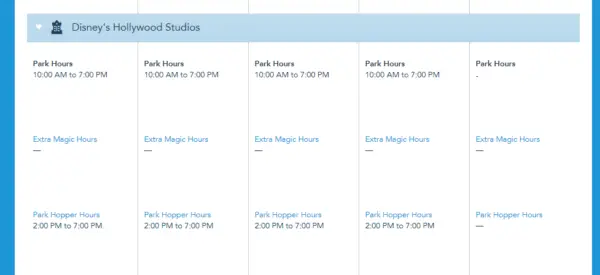 Disney World Theme Park Hours have been released for the first week of April