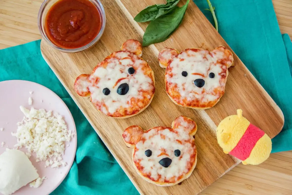 Learn How To Make The Cutest Winnie The Pooh Pizzas At Home!