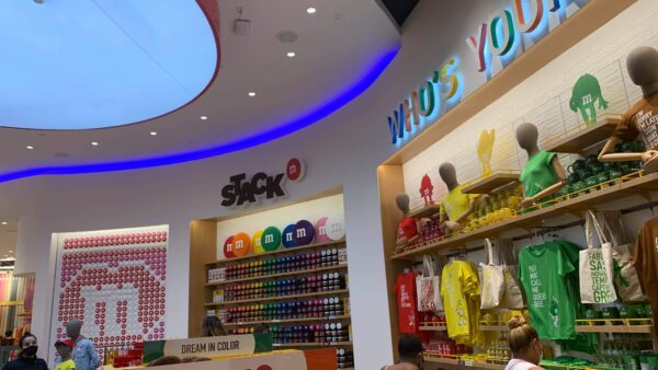 All New M&M Store is now open in Disney Springs