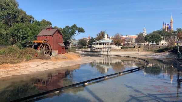 Disney is starting to add water back to Rivers of America