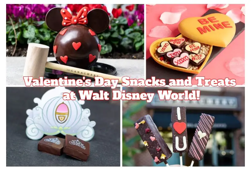Don’t miss these Valentine’s Day Snacks and Treats at Walt Disney World