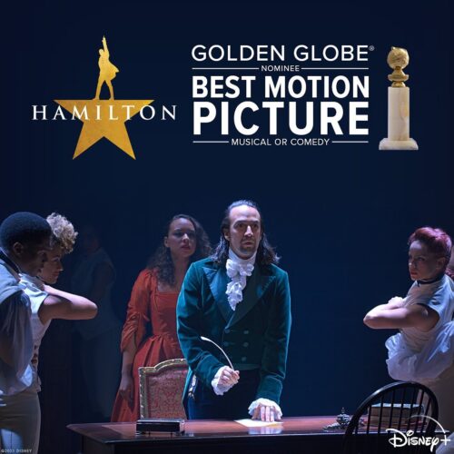 Disney+ Receives Golden Globe Nominations for 'Hamilton,' 'The Mandalorian,' and 'Soul'