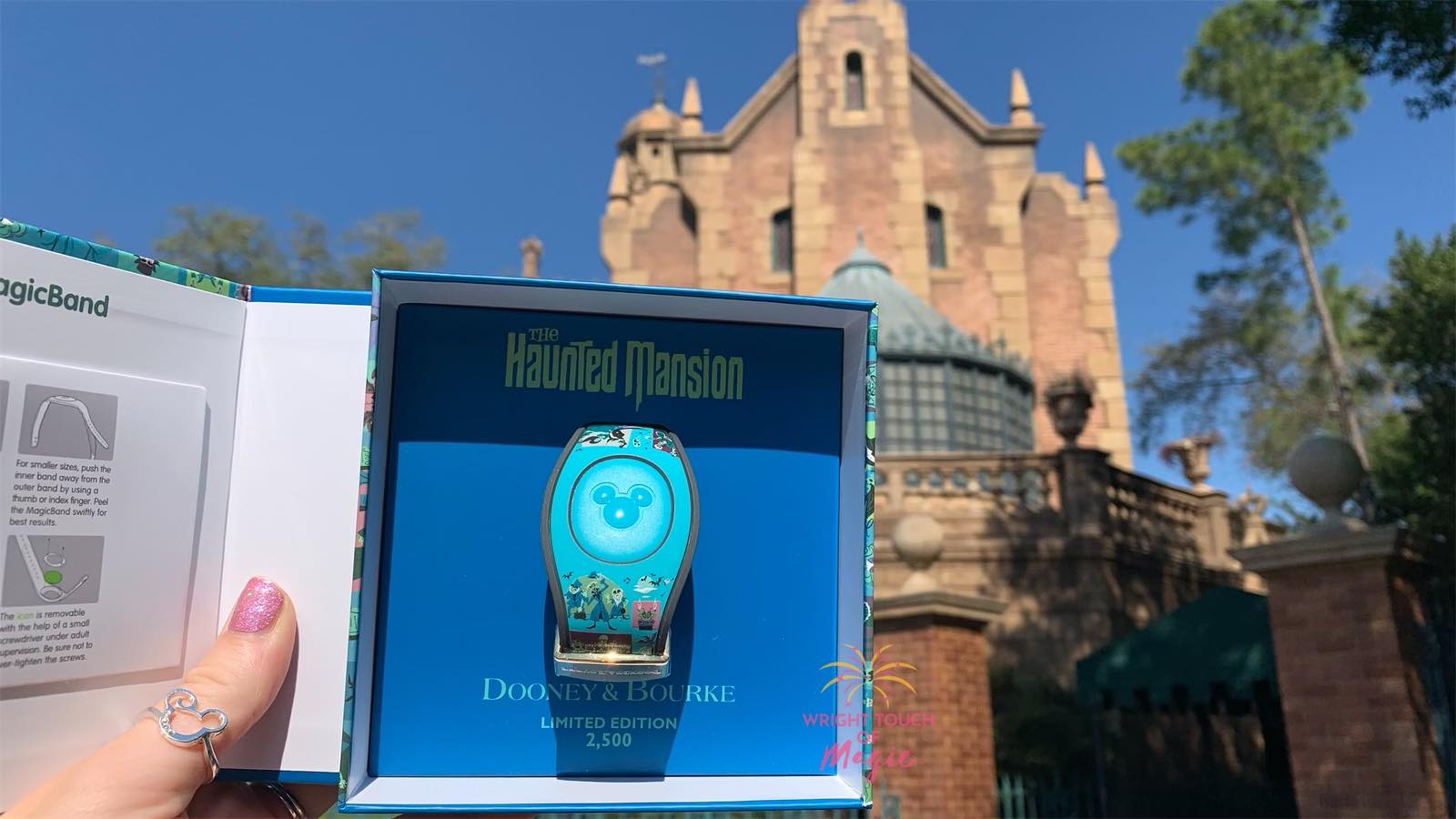 New Dooney & Bourke Haunted Mansion Magic Band materializes at the Magic Kingdom