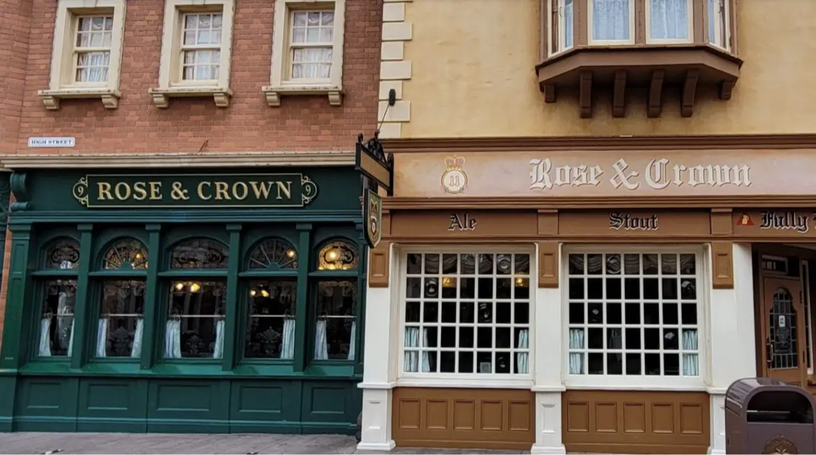 Dining Room at Epcot’s Rose & Crown closing for Refurbishment