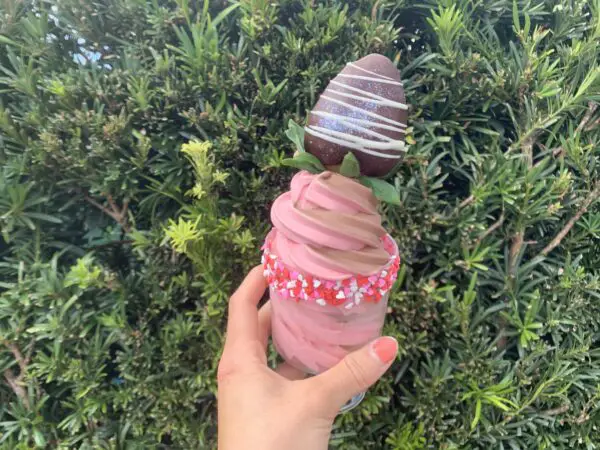 Fall In Love with the New Chocolate Strawberry Dole Whip