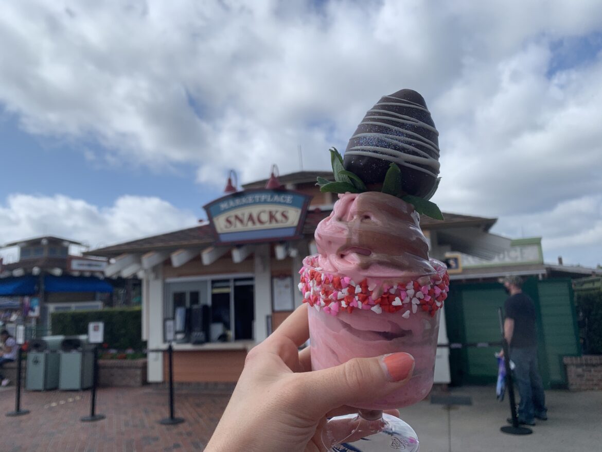 Fall In Love with the New Chocolate Strawberry Dole Whip