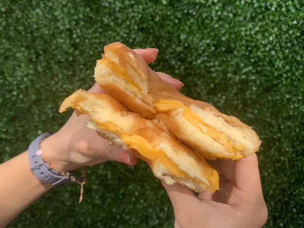 Donut Grilled Cheese Sandwich