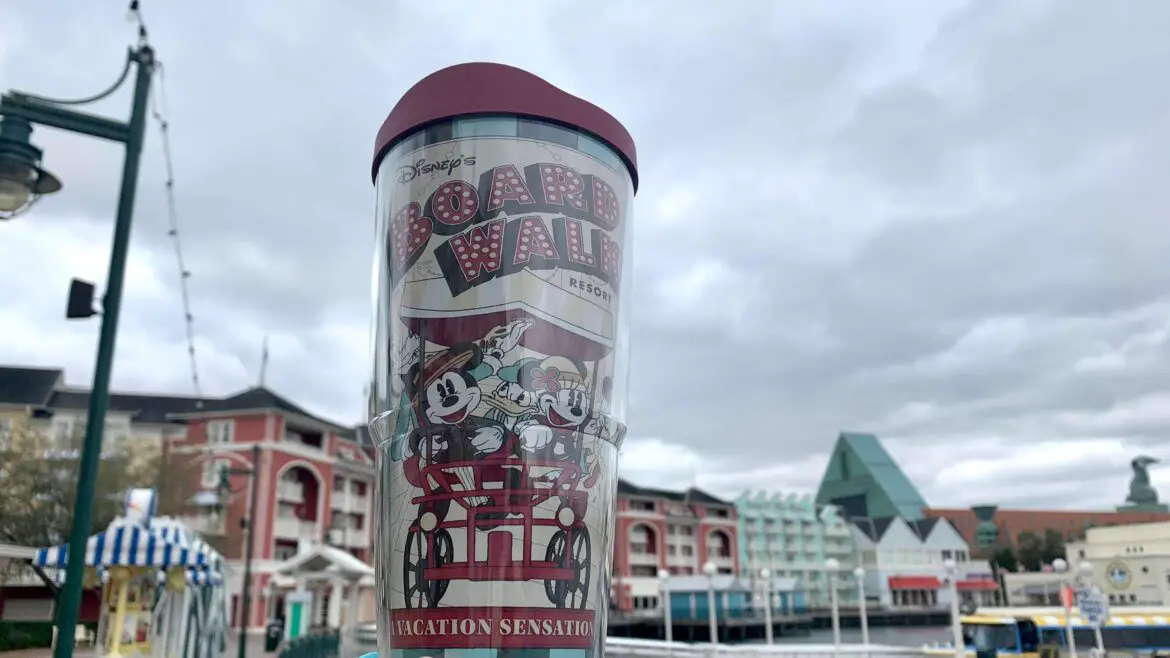 Sippin’ & Strollin’ with This New Disney Boardwalk Tervis Tumbler