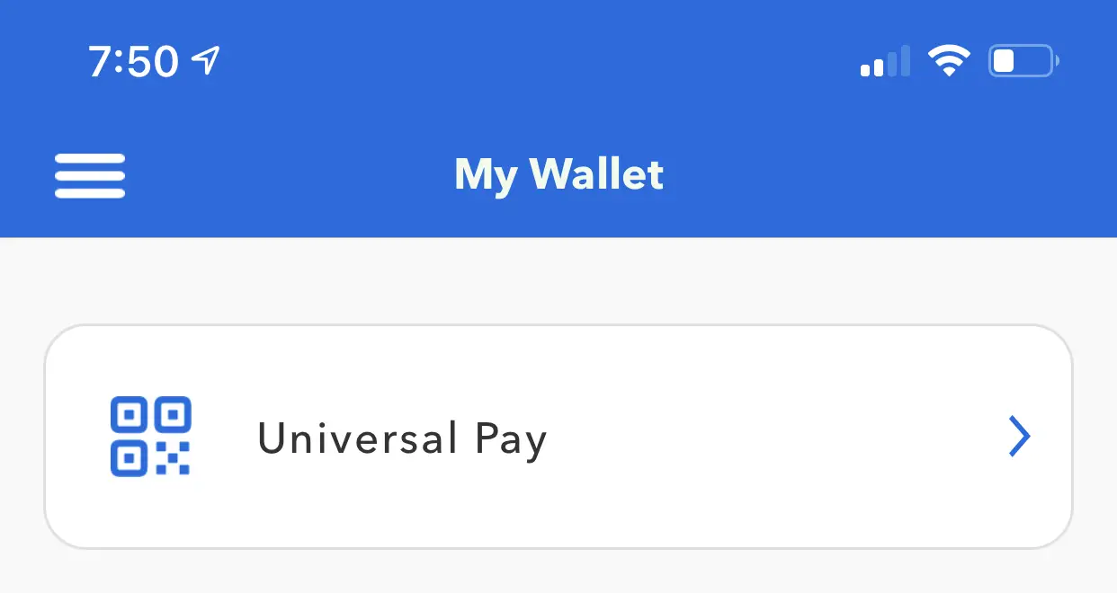 "New ""Universal Pay” Mobile Payment Method now on Universal Mobile App"