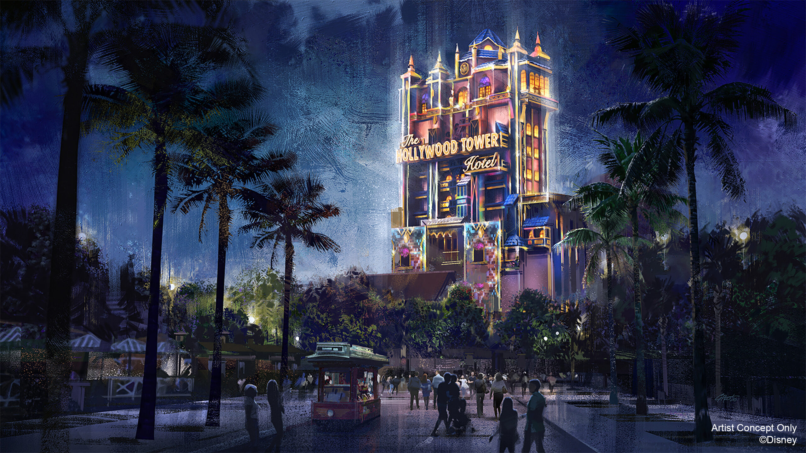 Tower of Terror Shaft Construction Completed Drops Wait Times Drastically